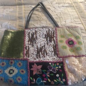 Christiana Beaded Embroidery bag